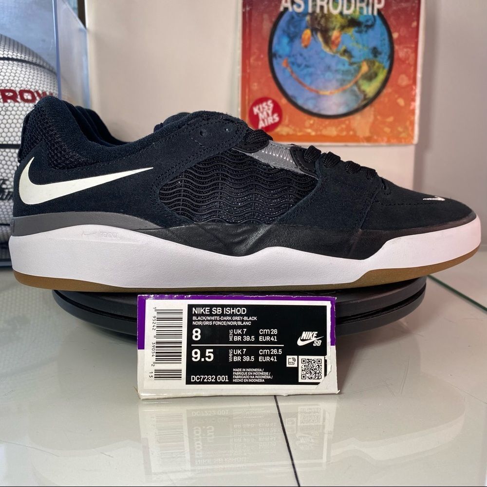 🆕 Nike Ishod Wair SB 'Black White' - Mens 8